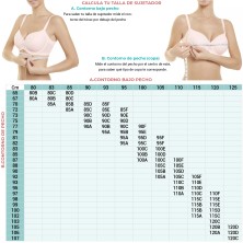 Sujetador mujer Selene Nuria Copa B