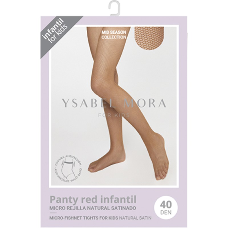 Panty red infantil niña Ysabel mora 36943   15 den