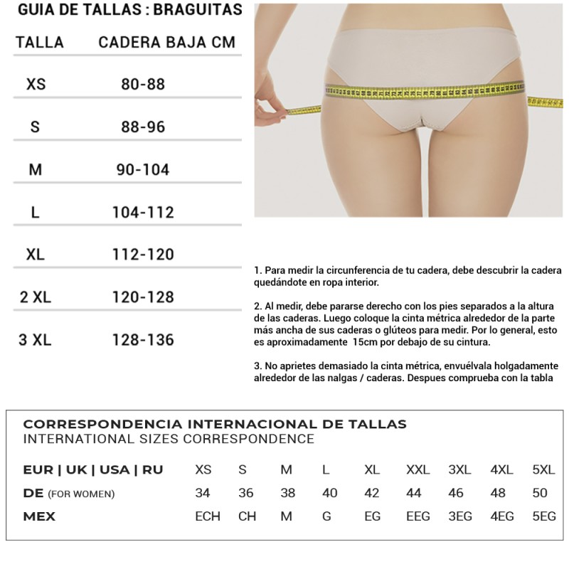 Braga mini Ysabel Mora 19670 encaje