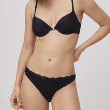 Braga mini Ysabel Mora 19681 básicos algodón con encaje