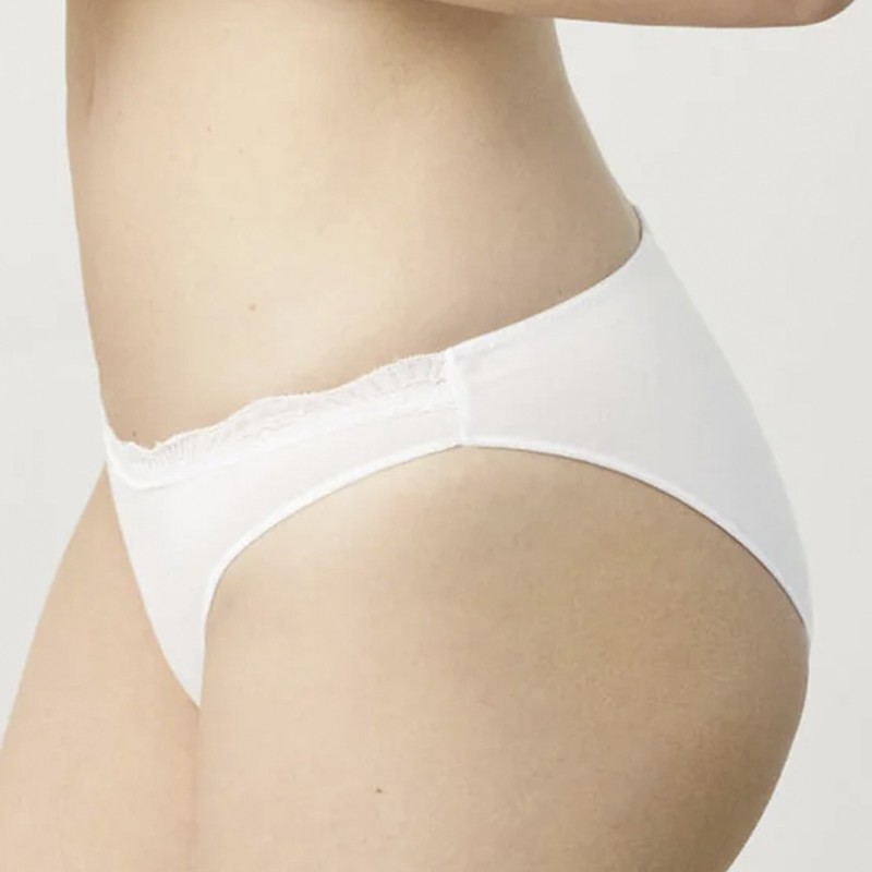 Braga mini Ysabel Mora 19681 básicos algodón con encaje