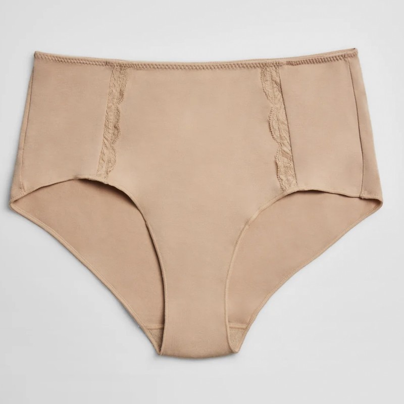 Braga midi Ysabel Mora 19683 pack3 básicos algodón con encaje