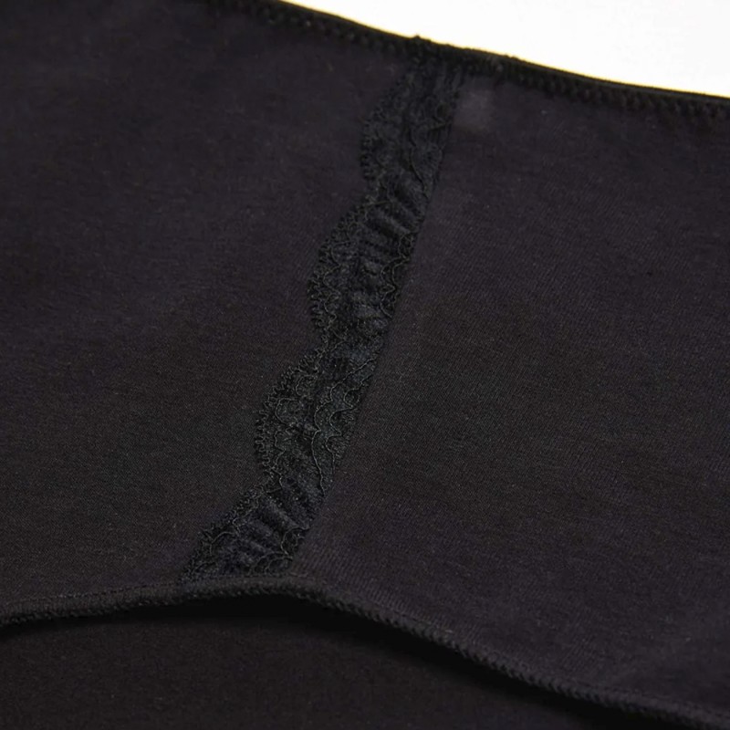 Braga midi Ysabel Mora 19683 pack3 básicos algodón con encaje