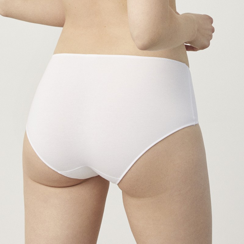 Braga midi Ysabel Mora 19683 pack3 básicos algodón con encaje