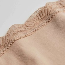 Braga maxi Ysabel Mora 19684 pack3 básicos algodón con encaje