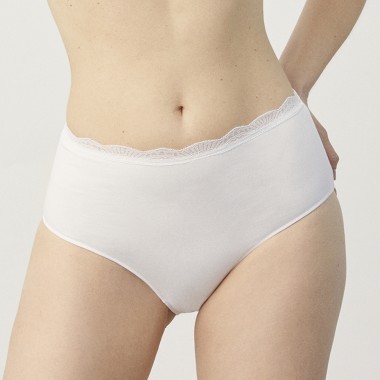 Braga maxi Ysabel Mora 19684 pack3 básicos algodón con encaje