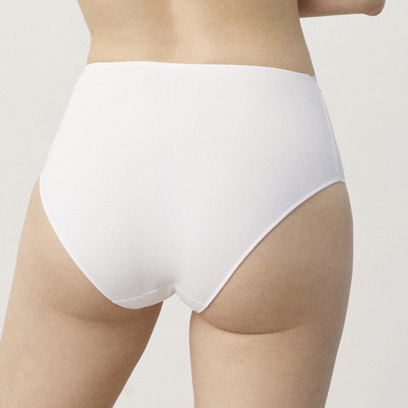 Braga maxi Ysabel Mora 19684 pack3 básicos algodón con encaje