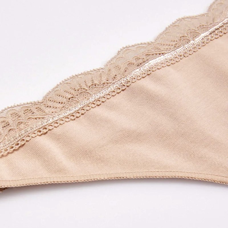 Braga tanga Ysabel Mora 19685 básicos algodón con encaje