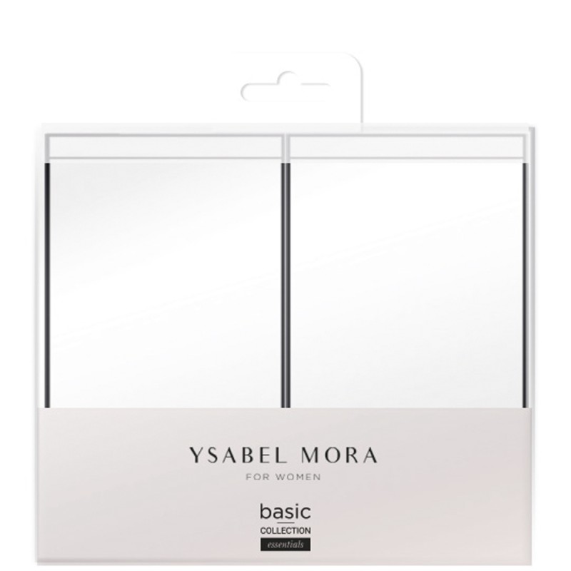 Braga midi Ysabel Mora 19428 algodón/elastán 2-pack