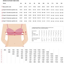 Sujetador Ysabel Mora 10026 Copa D reductor