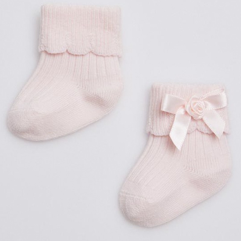 Calcetín recién nacido Ysabel Mora 62685 algodón fantasía
