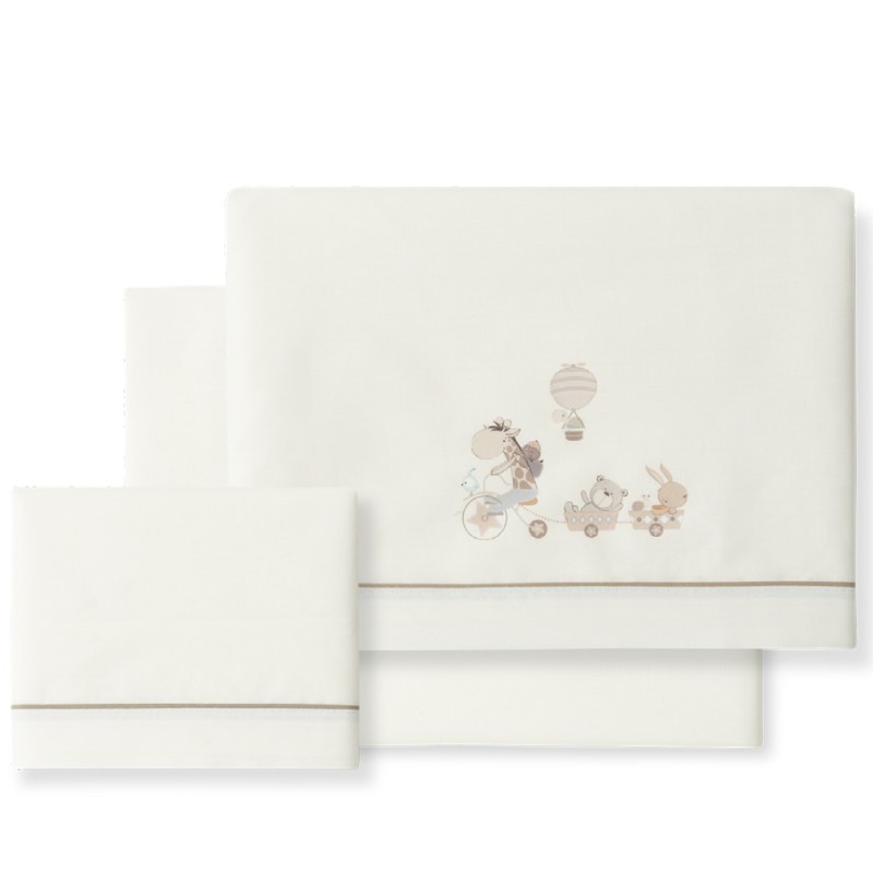 Sabana Cuna + broche Interbaby IN3308