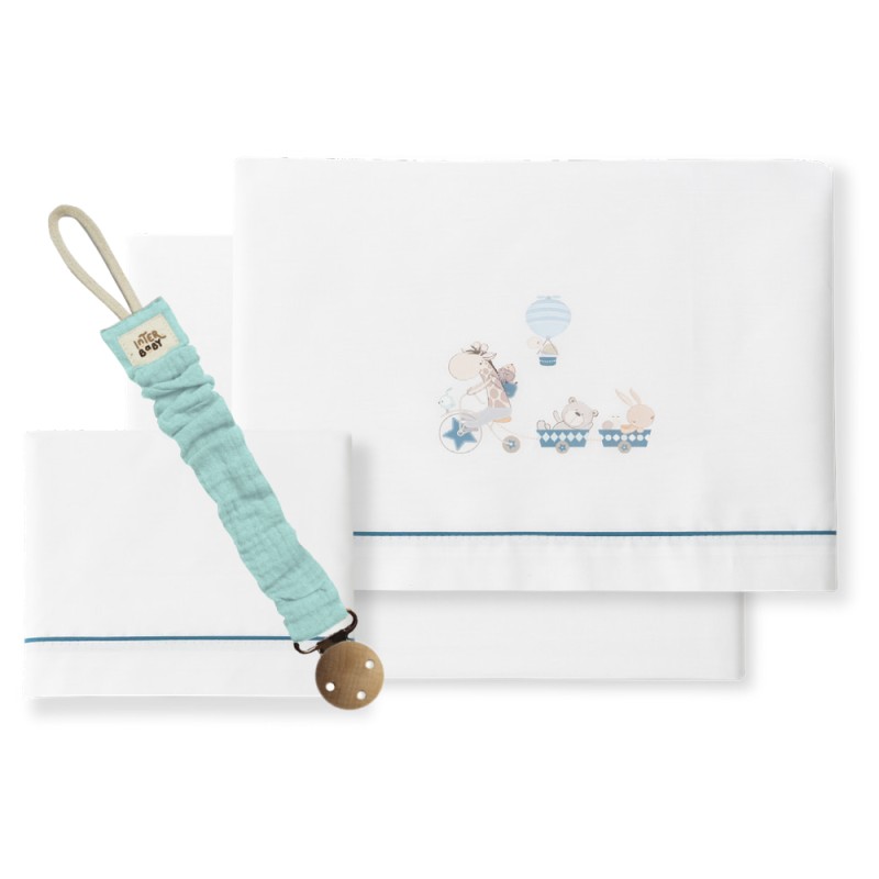 Sabana Cuna + broche Interbaby IN3308