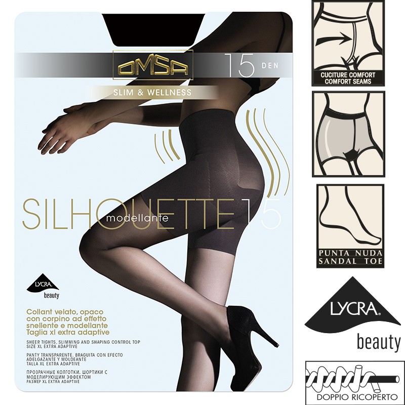 Panty Omsa OM627 Silhouette 15 XL