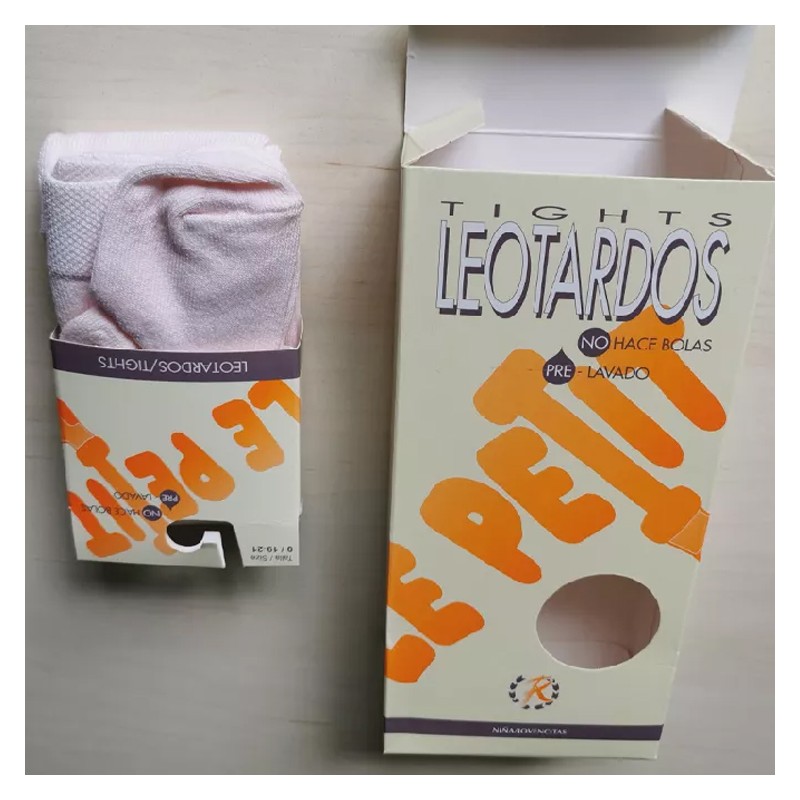 Leotardo Rodfer 802 básico liso No bolas algodón elastán