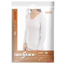 Camiseta interior calada manga larga Lacotex LCT109