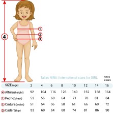 Pijama infantil niña Santoro 54428