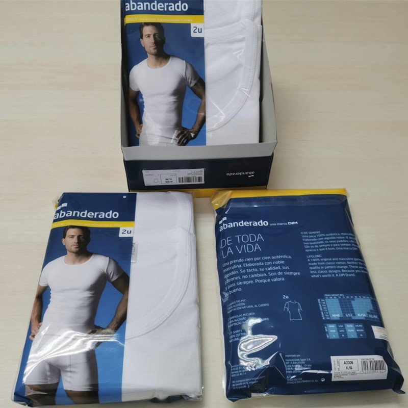 Camiseta Abanderado AS00306 Manga corta