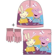 Set de 3 piezas infantil niña Pepa Pig