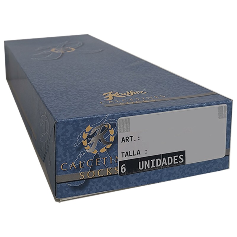 Calcetin algodón pack6 Rodfer R3005 Hilo de escocia descanso