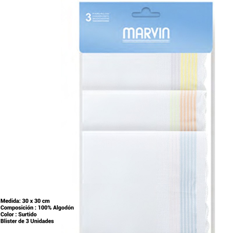 Pañuelo de mujer Marvin Juliette blister pack3