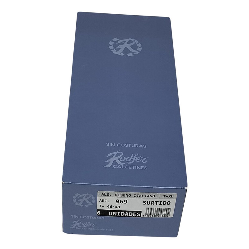 Calcetín hombre Rodfer 969 Pack de 6 Fantasía