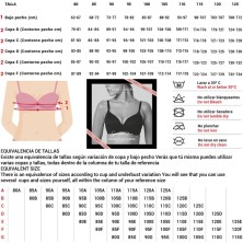 Sujetador mujer Ysabel Mora 10124 Copa C
