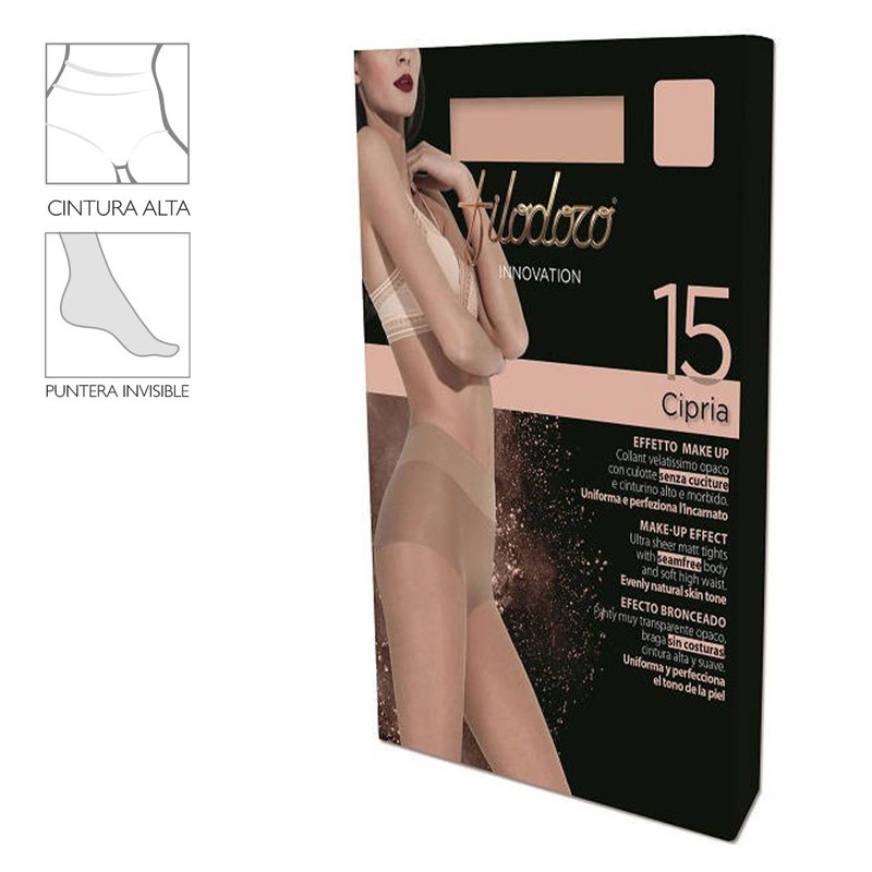 Panty mujer Filodoro  Cipria 15