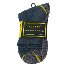 Calcetín hombre Rodfer 728 Pack de 3 Trabajo