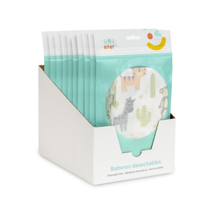 Baberos desechables Interbaby DESE01 Pack de 10