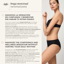 Braga mujer Ysabel Mora  Mini Menstrual
