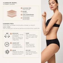 Braga mujer Ysabel Mora  Mini Menstrual