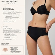 Braga mujer Ysabel Mora  Alta antipérdidas