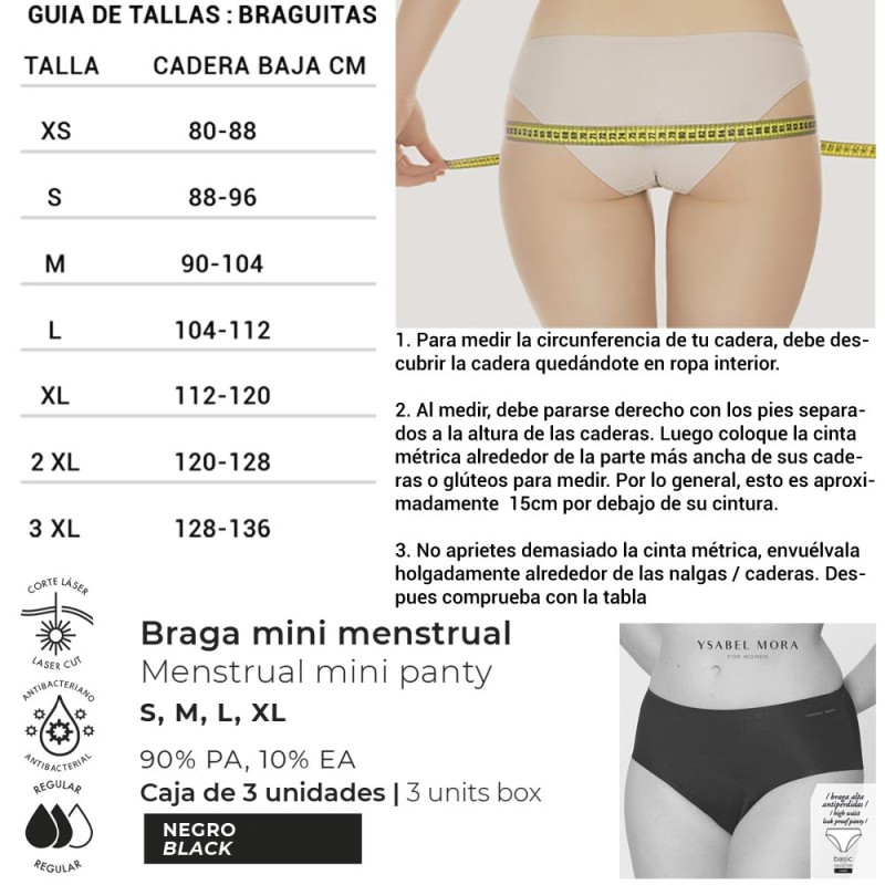 Braga Ysabel Mora YM19693 Alta antipérdidas