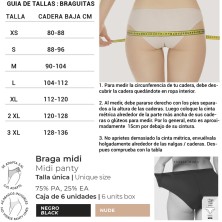 Braga mujer Ysabel Mora YM19696 Midi