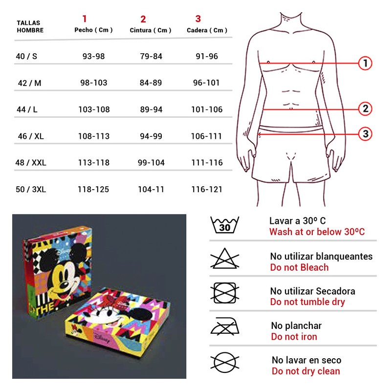 Pijama hombre Disney