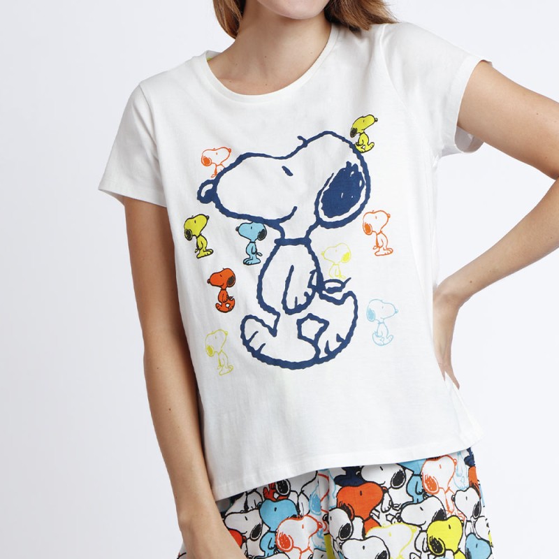 Pijama mujer Peanuts De punto