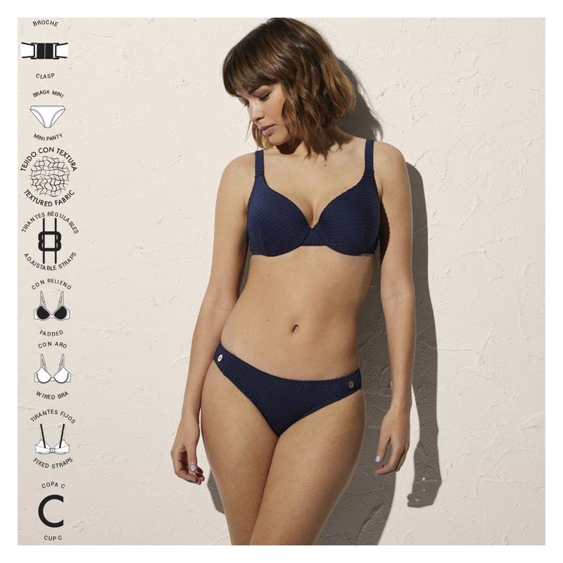 Bikini mujer Ysabel Mora  Copa C Aro Bikini mujer Ysabel Mora  Copa C Aro
