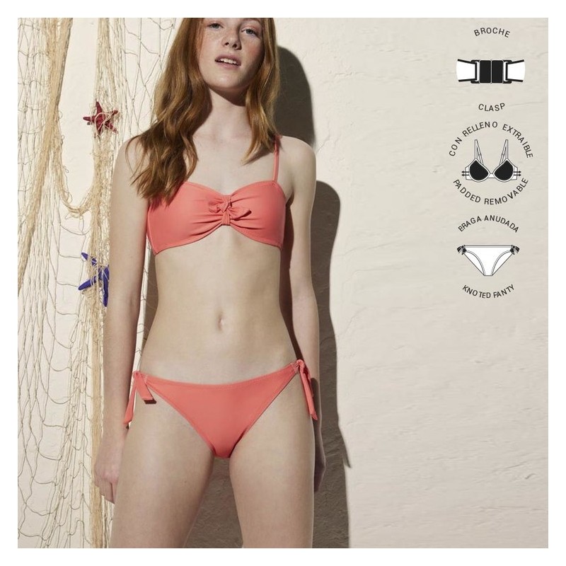 Bikini infantil niña Ysabel Mora  Top Bikini infantil niña Ysabel Mora  Top