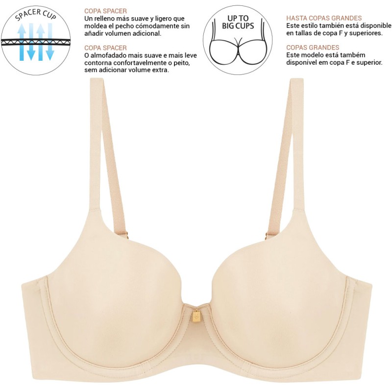 Sujetador Triumph Body Make-Up Essentials WP Copa C