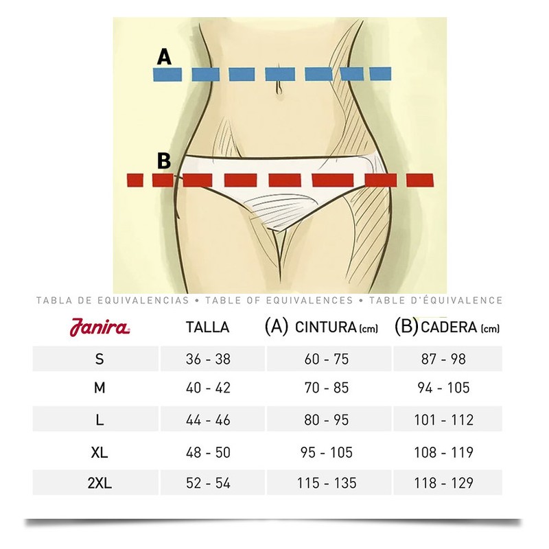 Braga mujer Janira  pack de 1 unidad Maxi