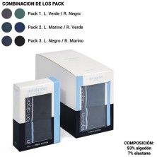 Bóxer hombre Don Algodón PB03 Pack de 2