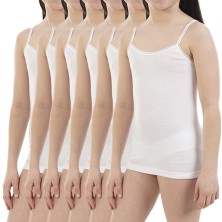 Cubre infantil niña tirantes  lacotex  l339 Precio por 6 Unidades