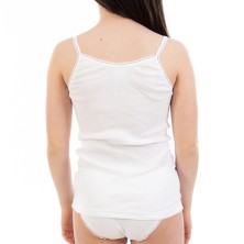 Cubre infantil niña tirantes  lacotex  l339 Precio por 6 Unidades