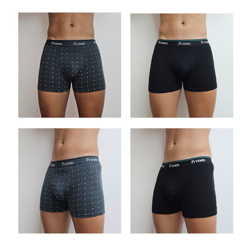 Bóxer hombre Fevitex  Caja de 2