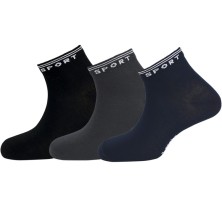 Calcetín tobillero A-socks  Pack de 15 pares unisex