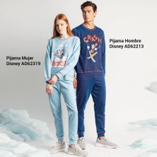 Pijama hombre Disney 62213 Felpa