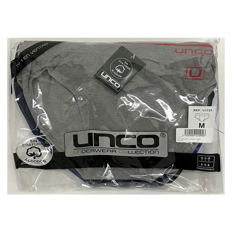 Slip hombre Unco  12 unidades Algodón