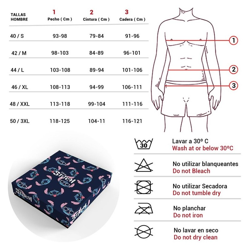 Pijama hombre Disney 62223 Interlock