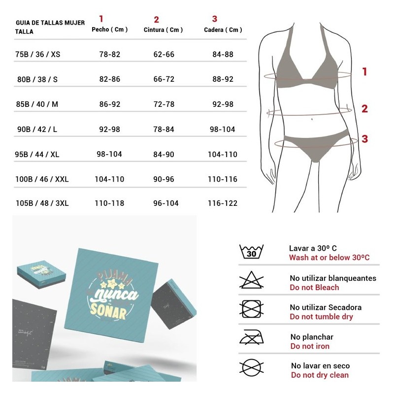 Pijama mujer Mr. Wonderful 62749 Interlock Pijama mujer Mr. Wonderful 62749 Interlock